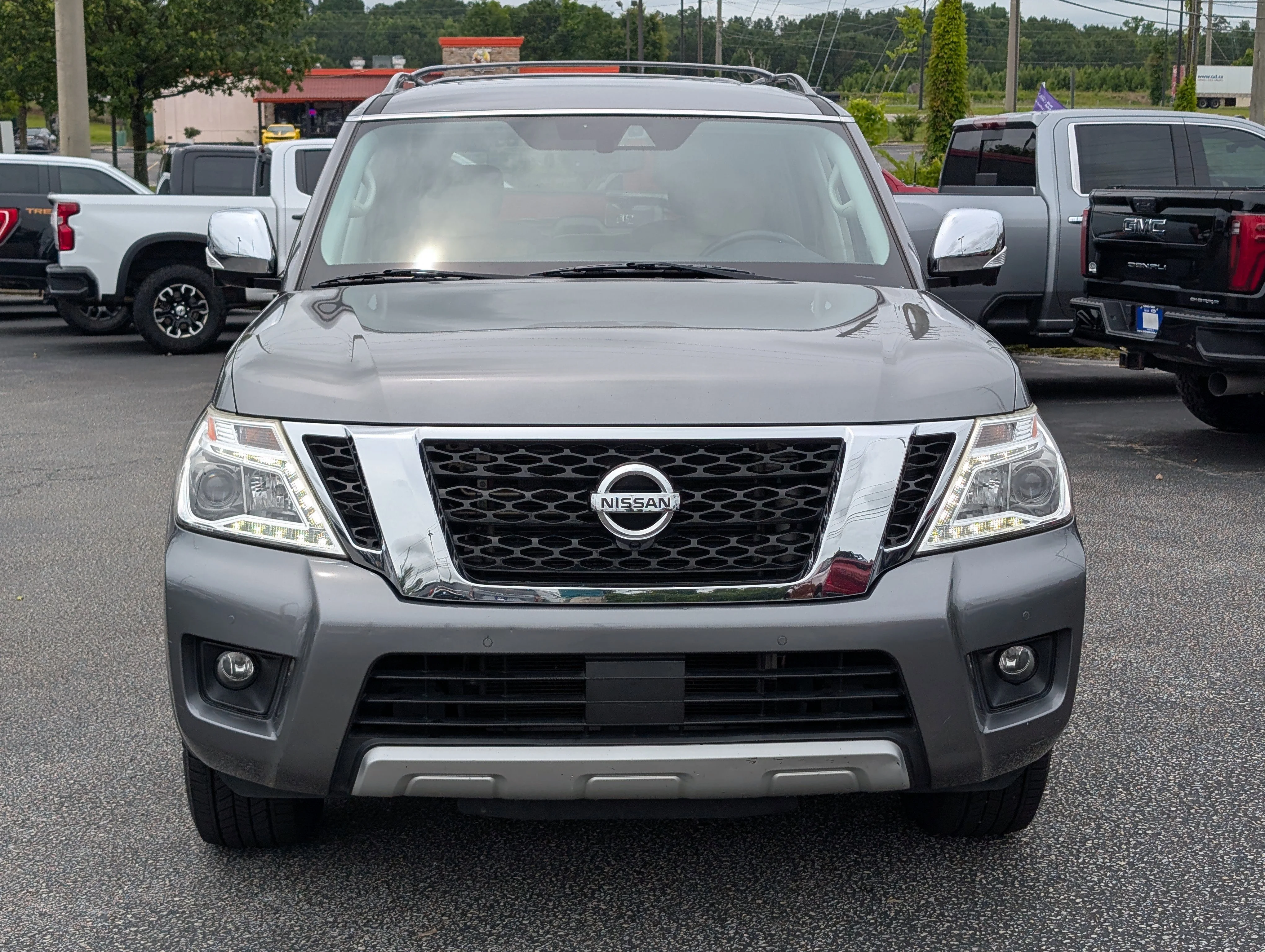 Used 2018 Gun Metallic Nissan Platinum image 3