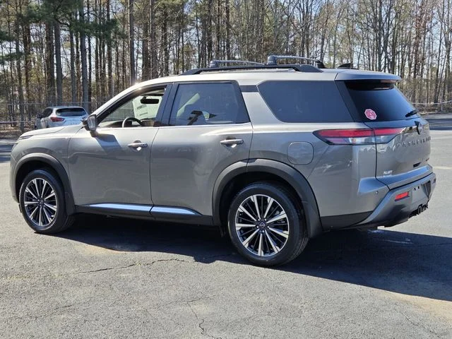 New 2026 Gun Metallic Nissan Platinum image 3