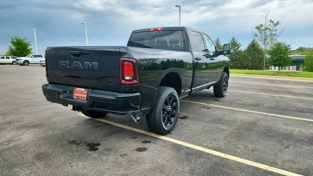 New 2026 Diamond Black Crystal Pearl-Coat Exterior Paint RAM Big Horn image 2