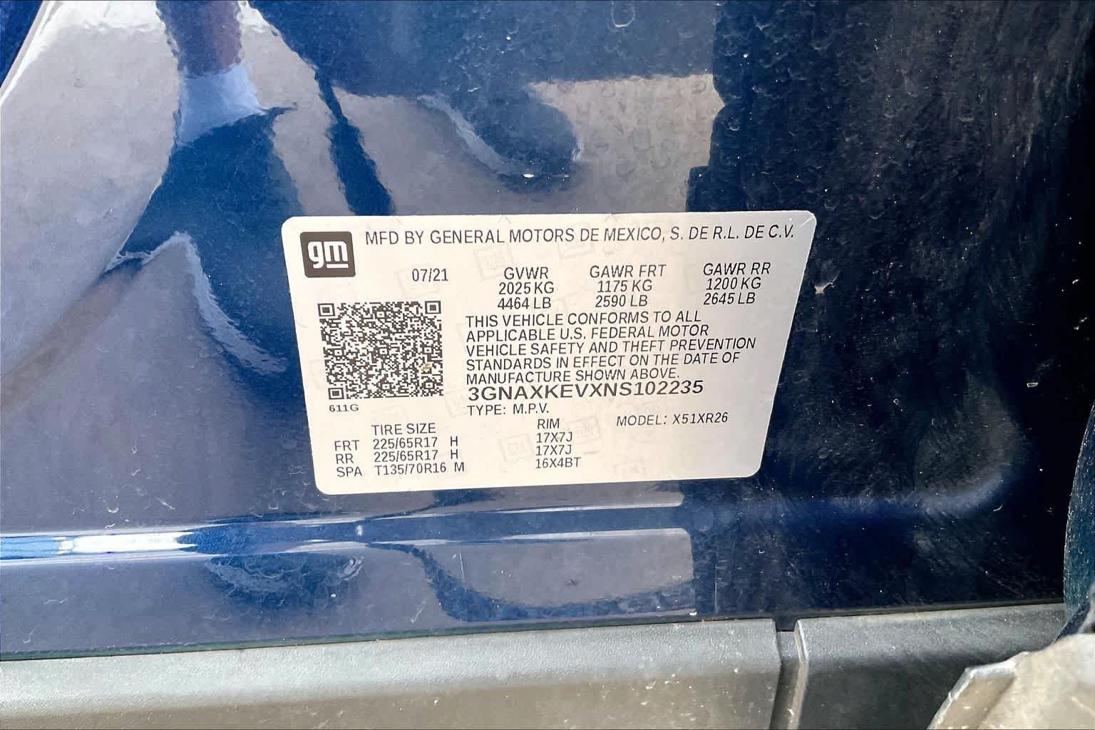Used 2022 Blue Glow Metallic Chevrolet LT image 31