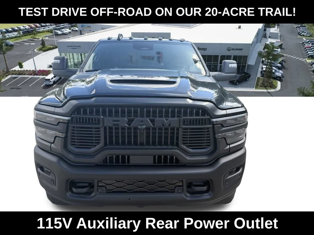 New 2026 Forged Blue Metallic Exterior Paint RAM Rebel image 10