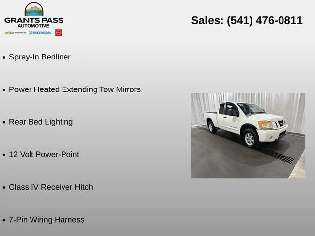 Used 2008 Blizzard Pearl Nissan PRO-4X image 13