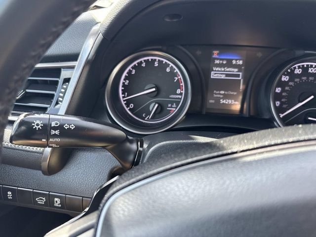 Used 2023 Midnight Black Metallic Toyota SE image 32