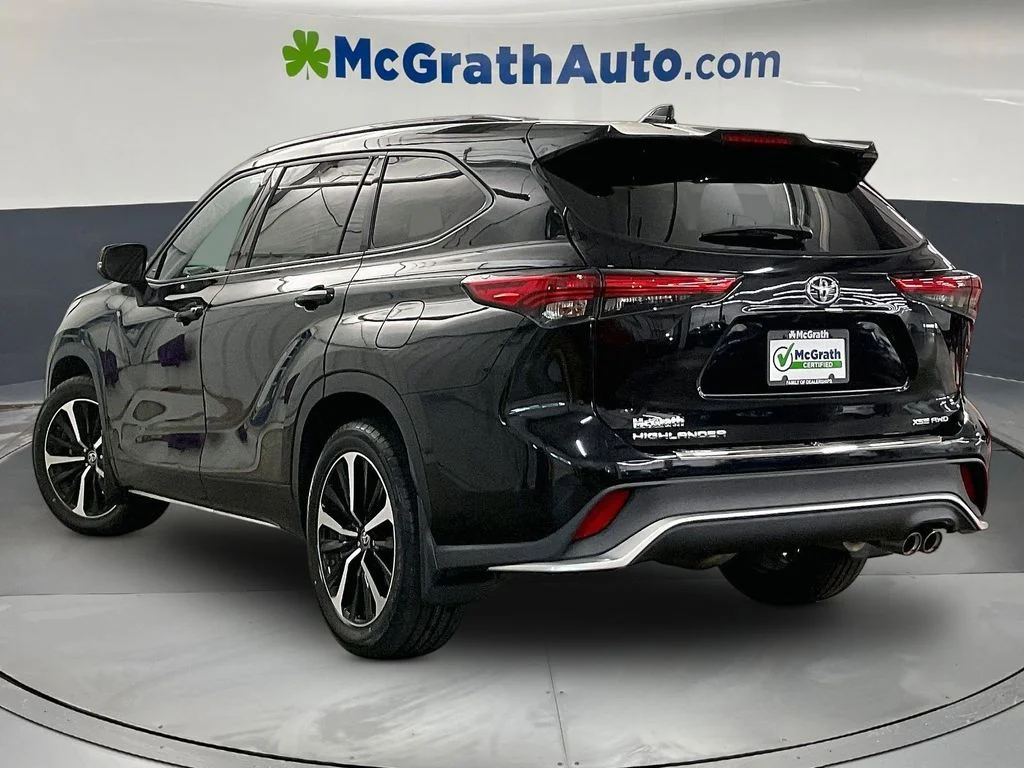 Certified Used 2022 Black Toyota XSE image 3
