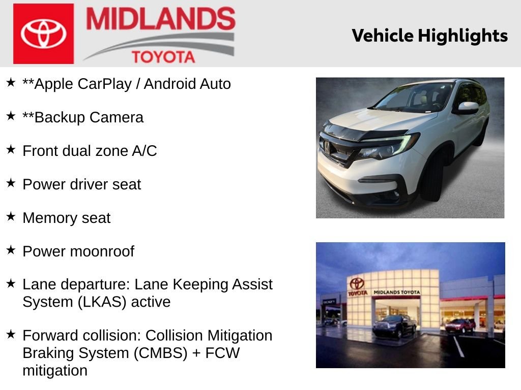 Used 2021 White Honda Special Edition image 2