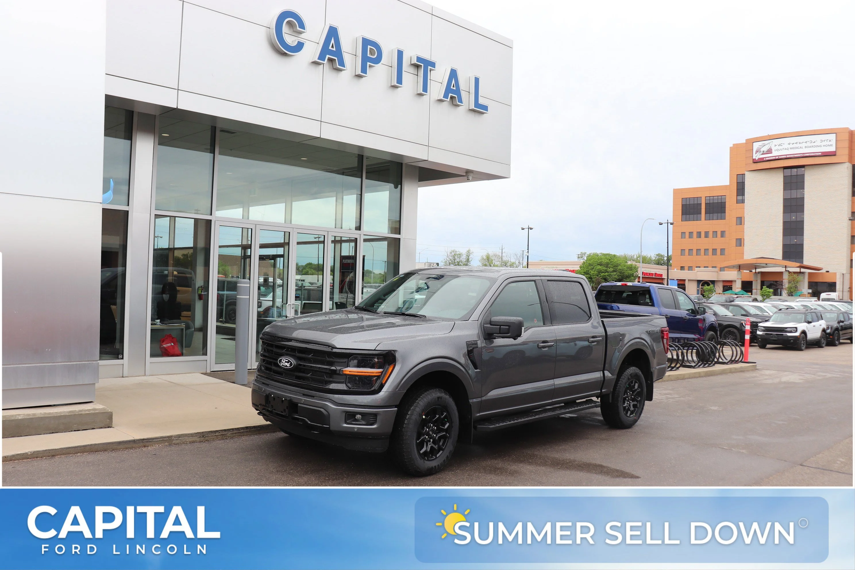 New 2026 CARBONIZED GREY METALLIC Ford XLT image 1