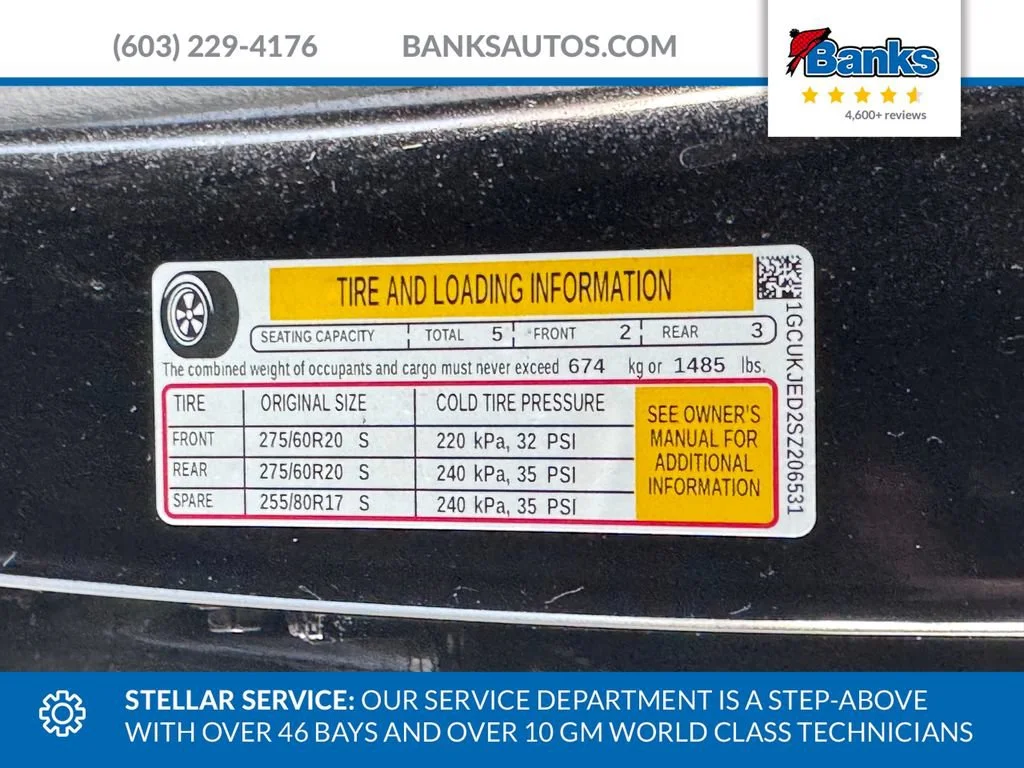 Certified Used 2025 Black Chevrolet High Country image 9