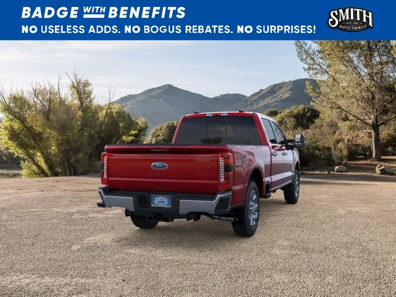 New 2026 Ruby Red Metallic Tinted Clearcoat Ford F-250® Lariat® image 9