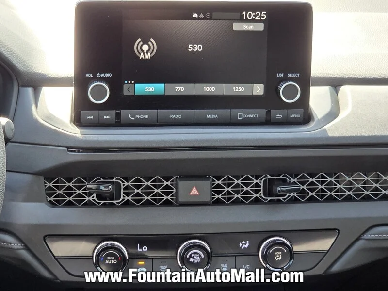 Used 2024 Crystal Black Pearl Honda LX CVT image 11