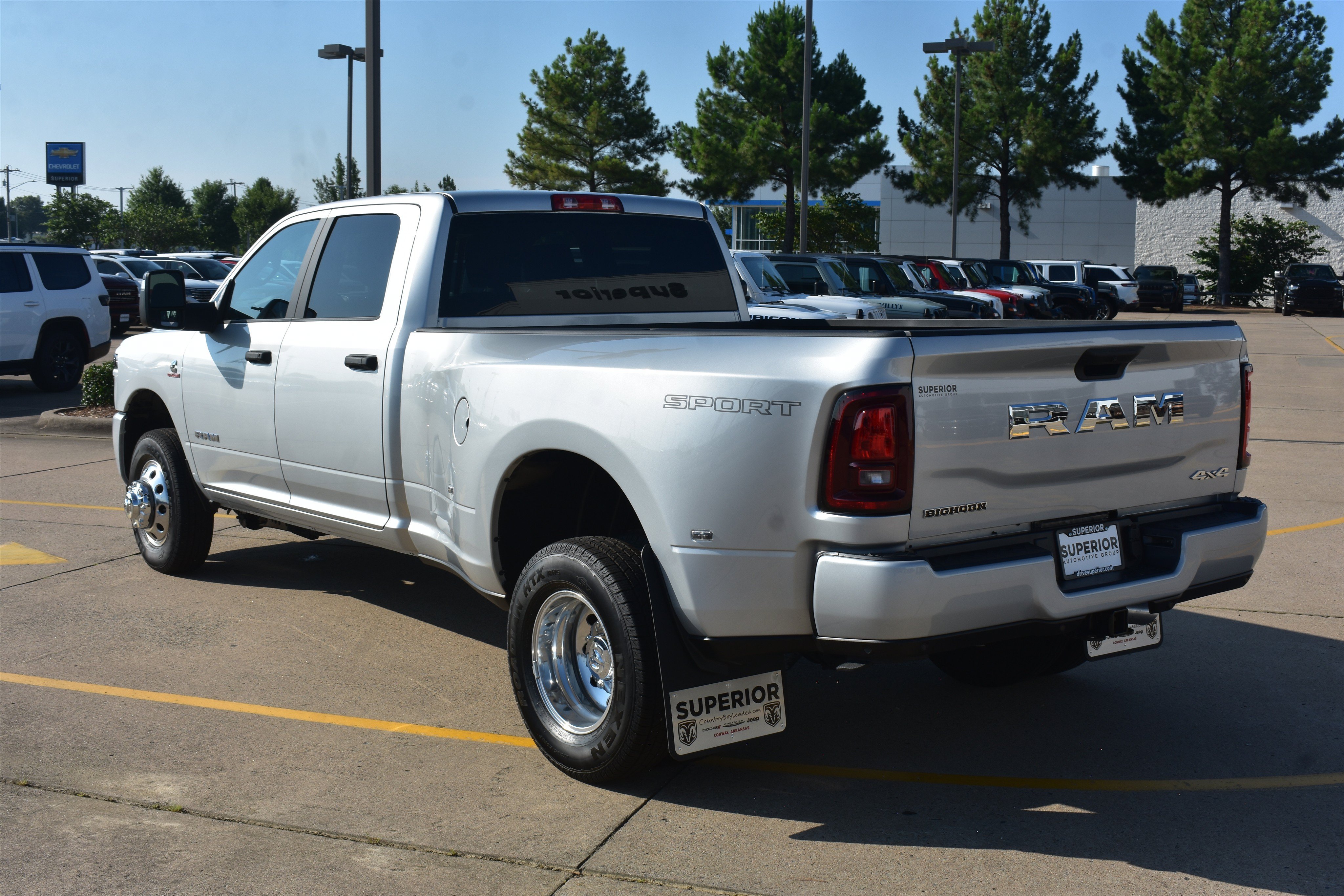 New 2026 Silver-Zynith Exterior Paint RAM Big Horn image 9
