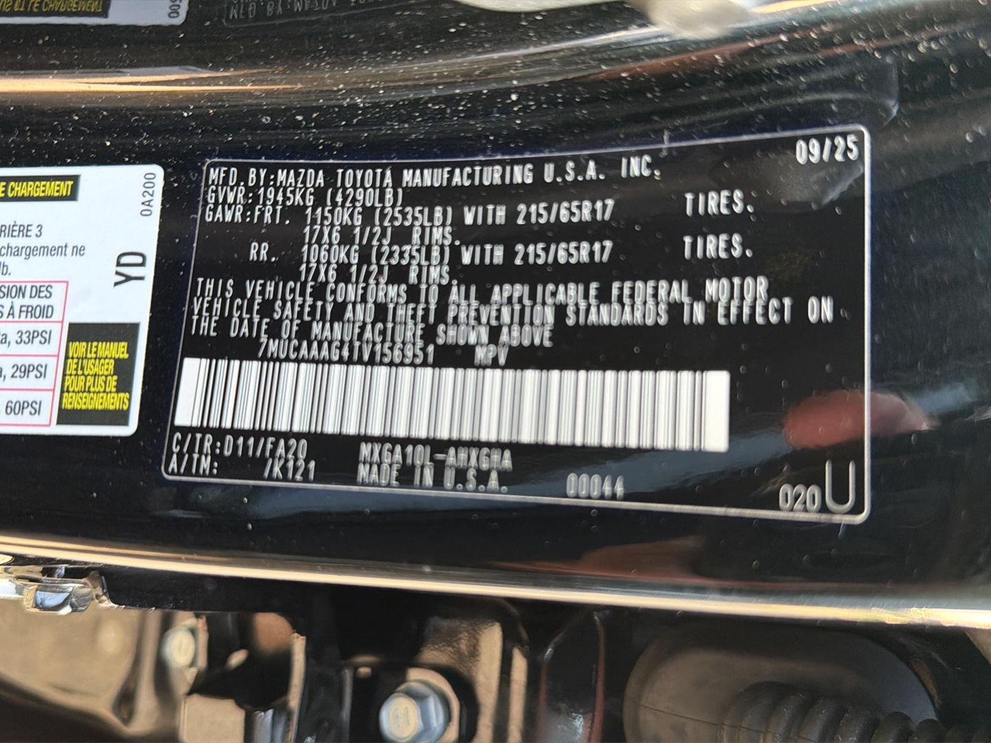 Certified Used 2026 Jet Black Toyota LE image 39