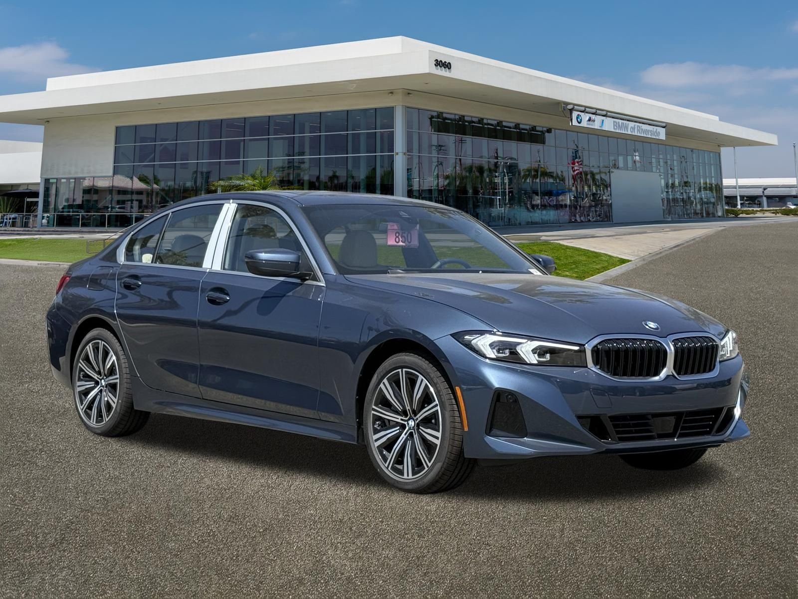 New 2026 Arctic Race Blue Metallic BMW 330i image 2
