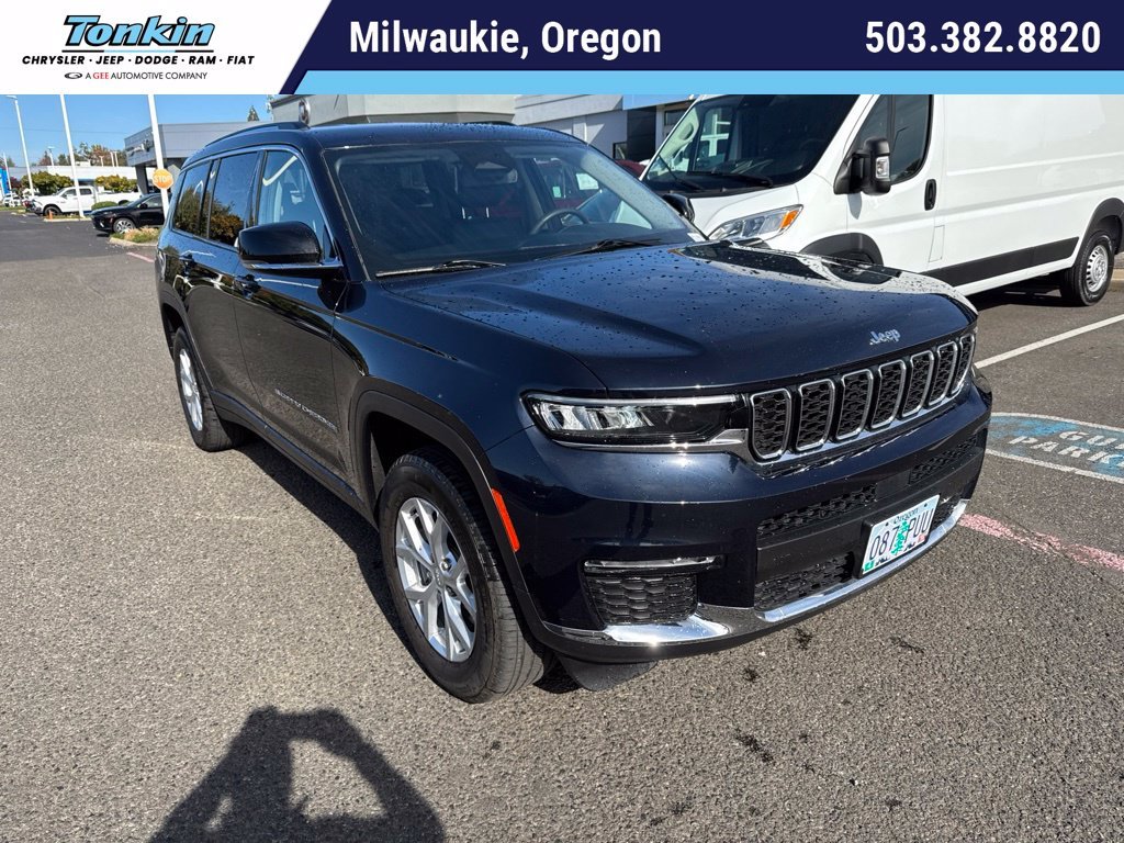 Used 2024 Black Jeep Limited image 1