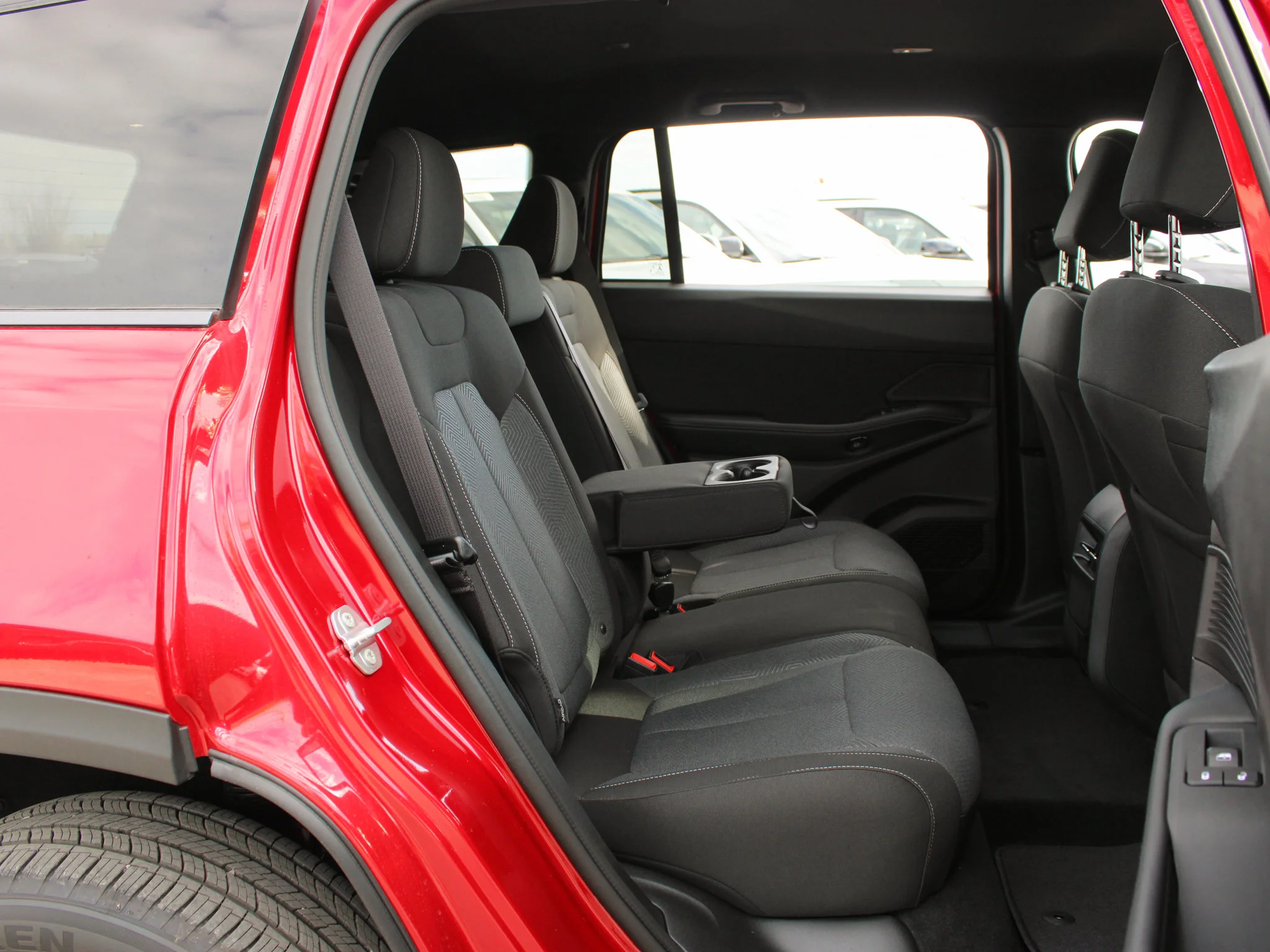New 2026 Red Jeep Laredo * Hybrid image 12