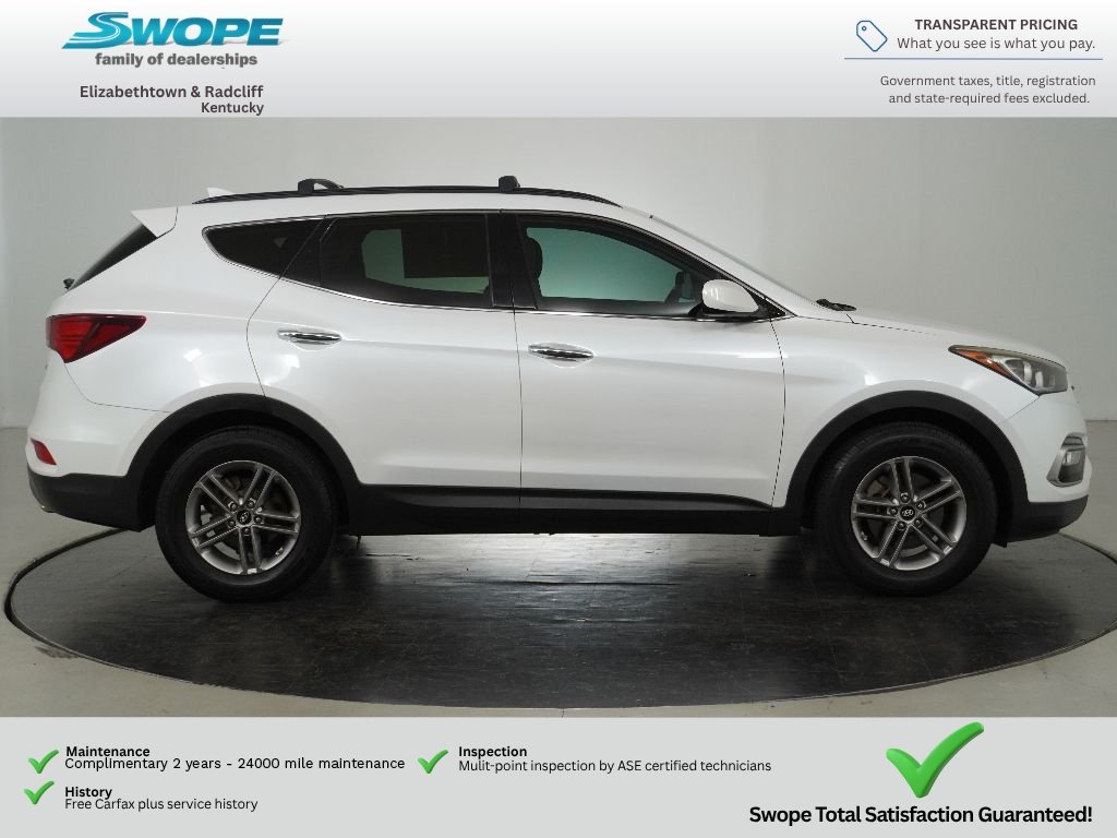 Used 2017 Frost White Pearl Hyundai 2.4L image 2