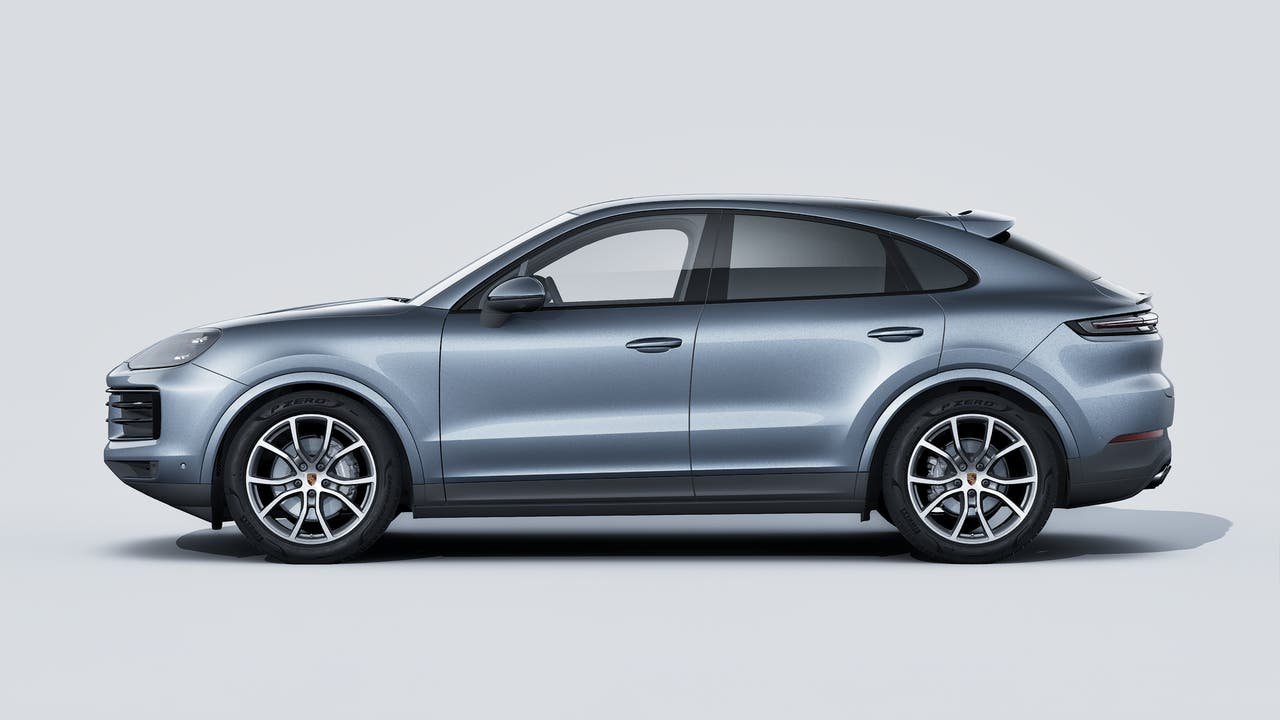 New 2027 Vanadium Grey Metallic Porsche Coupe image 2