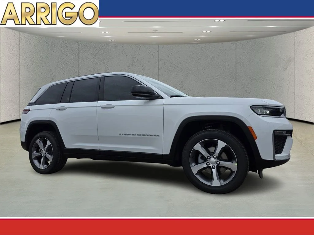 New 2026 Bright White Clear-Coat Exterior Paint Jeep Limited image 1