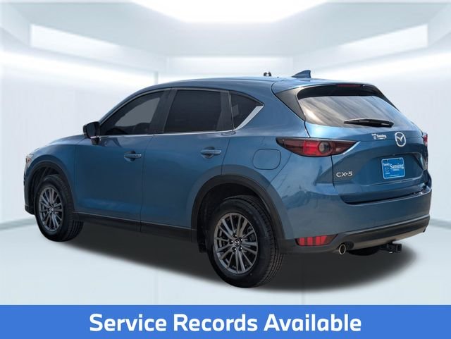 Used 2021 Blue Mazda Touring image 4