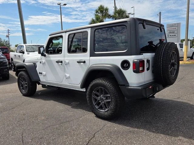 New 2026 Bright White Clear-Coat Exterior Paint Jeep Sport S image 5