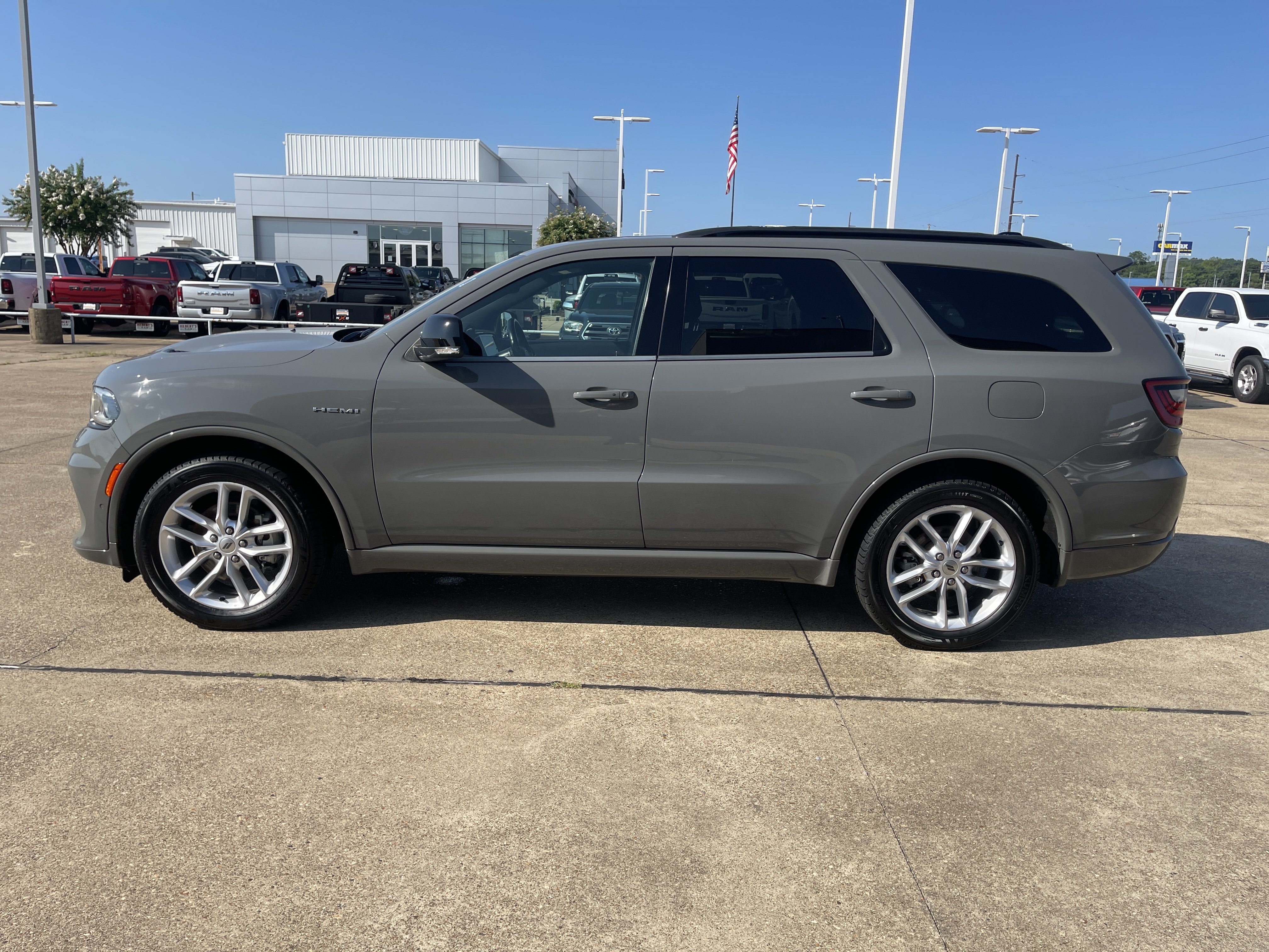 Used 2023 Destroyer Gray Clearcoat Dodge R/T Plus image 2