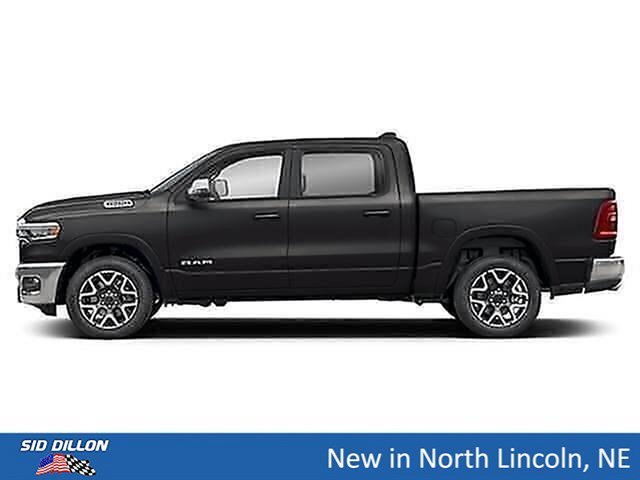 New 2027 Diamond Black Crystal Pearlcoat Ram Laramie image 3
