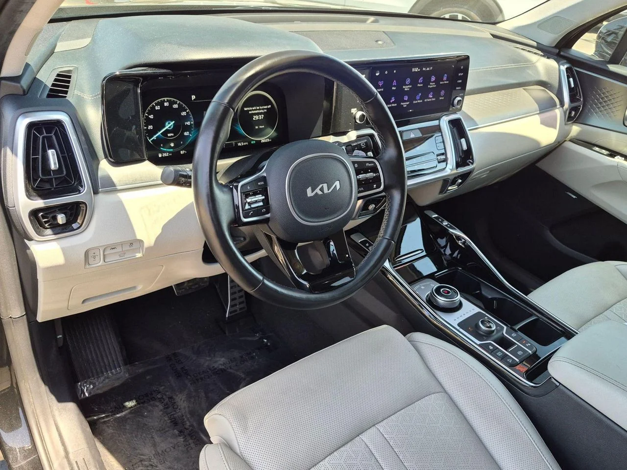 Used 2023 Aurora Black Kia SX Prestige image 12