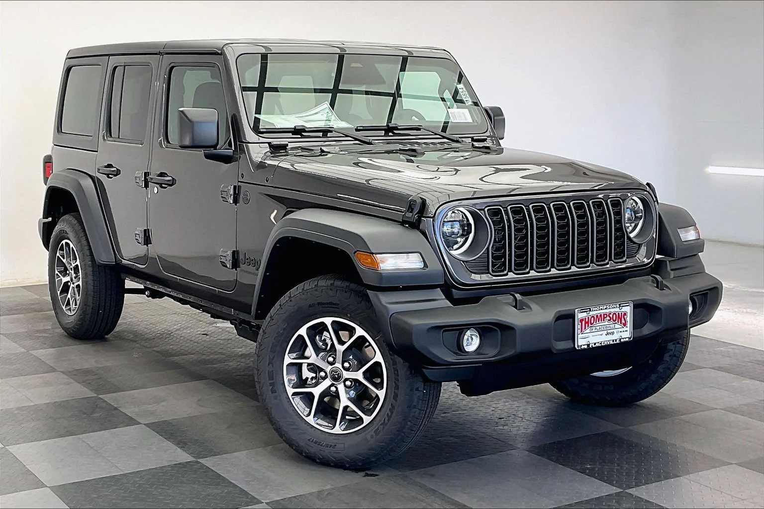New 2026 Granite Crystal Metallic Clearcoat Jeep Sport S image 1