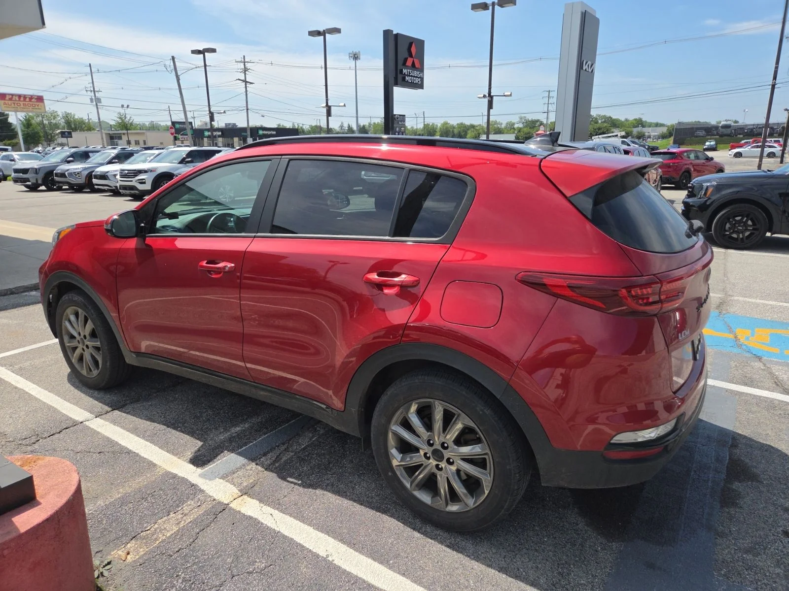 Certified Used 2022 Red Kia Nightfall image 6