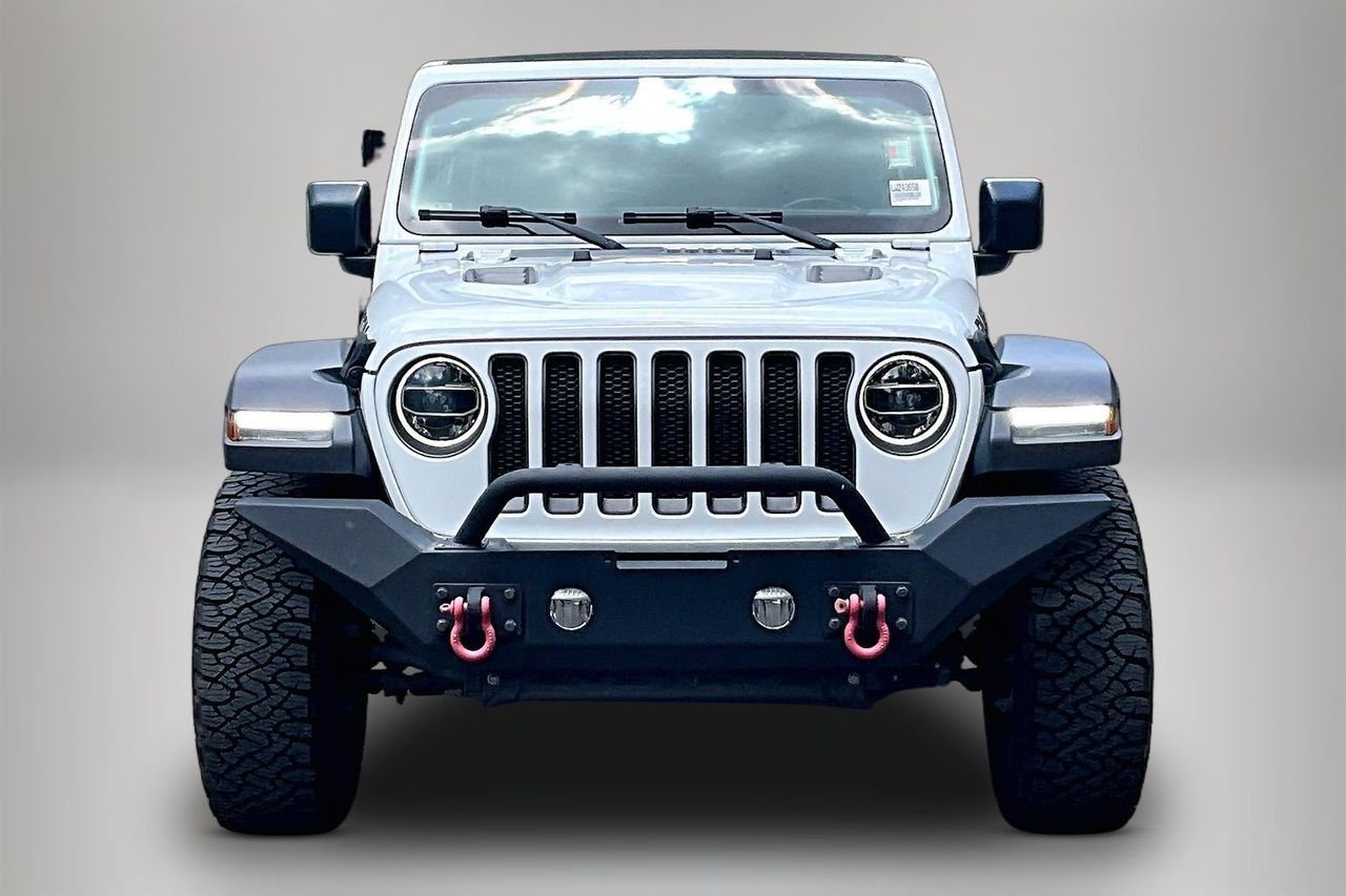 Used 2020 White Jeep Unlimited Rubicon image 3