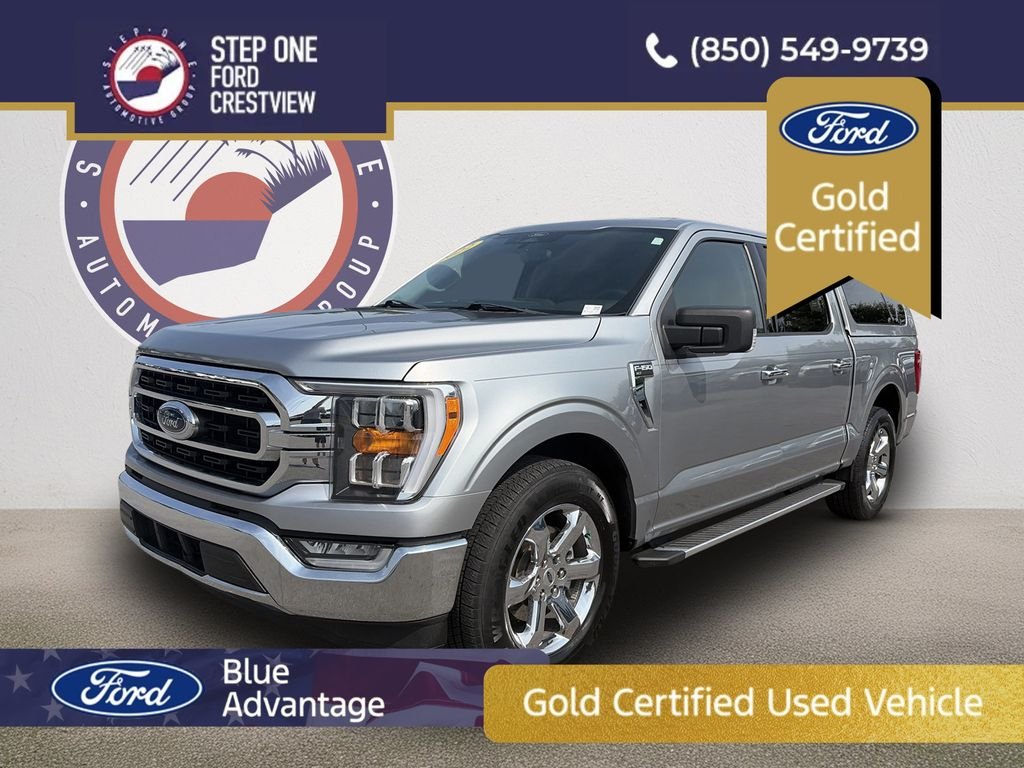 Used 2022 Silver Ford XLT image 1