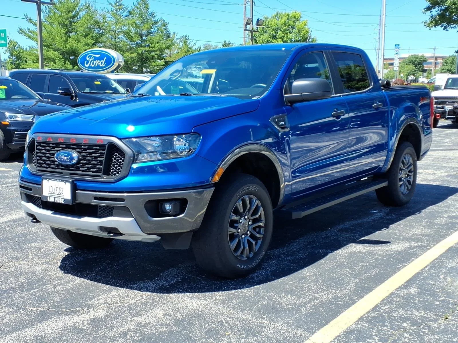 Used 2020 Lightning Blue Metallic Ford XLT image 3