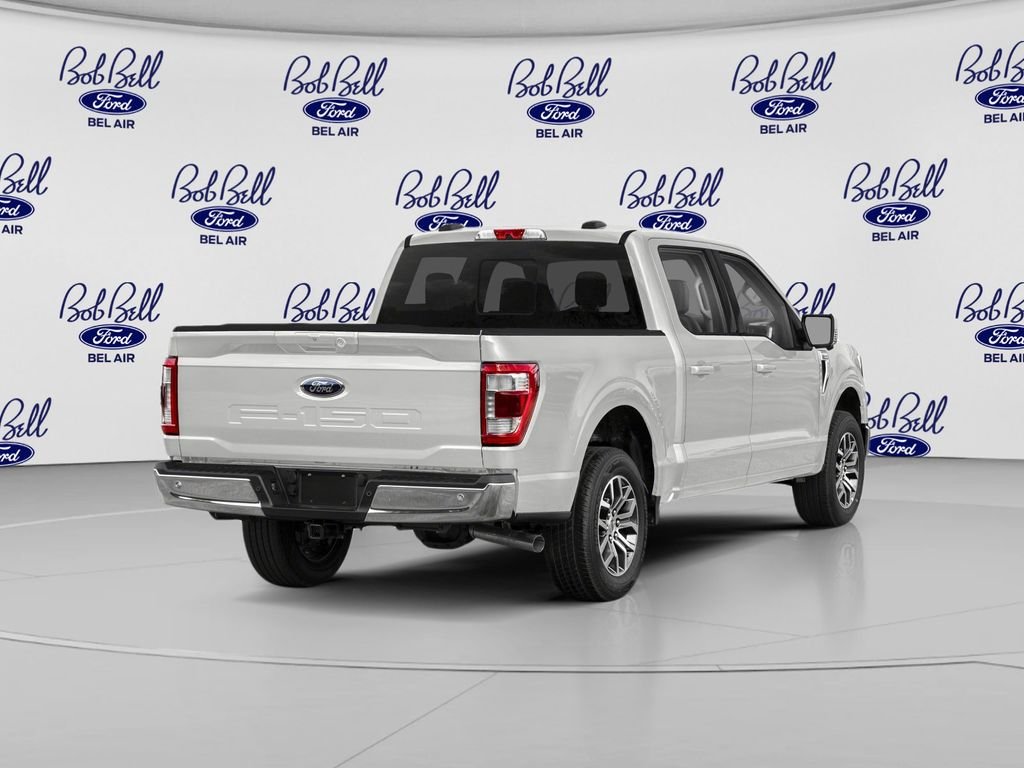 Used 2022 Oxford White Ford Lariat image 3