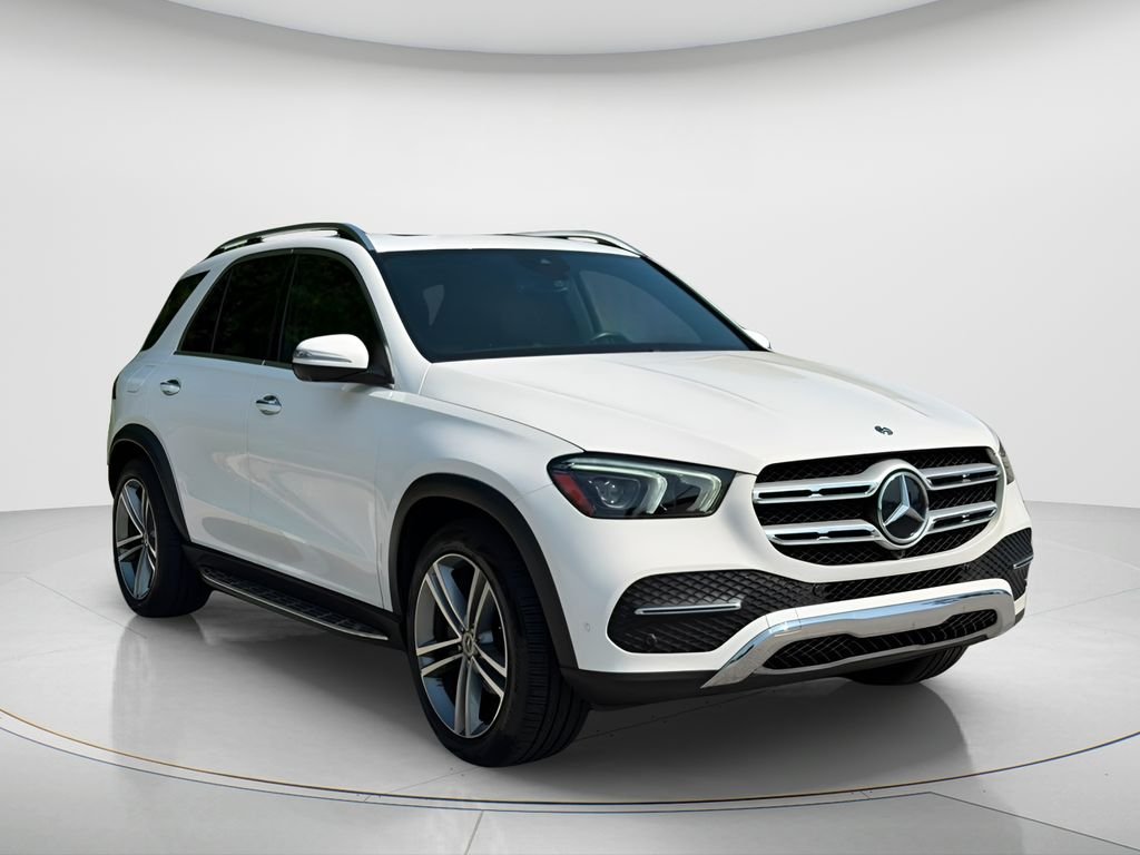 Used 2020 White Mercedes-Benz GLE 350 image 3