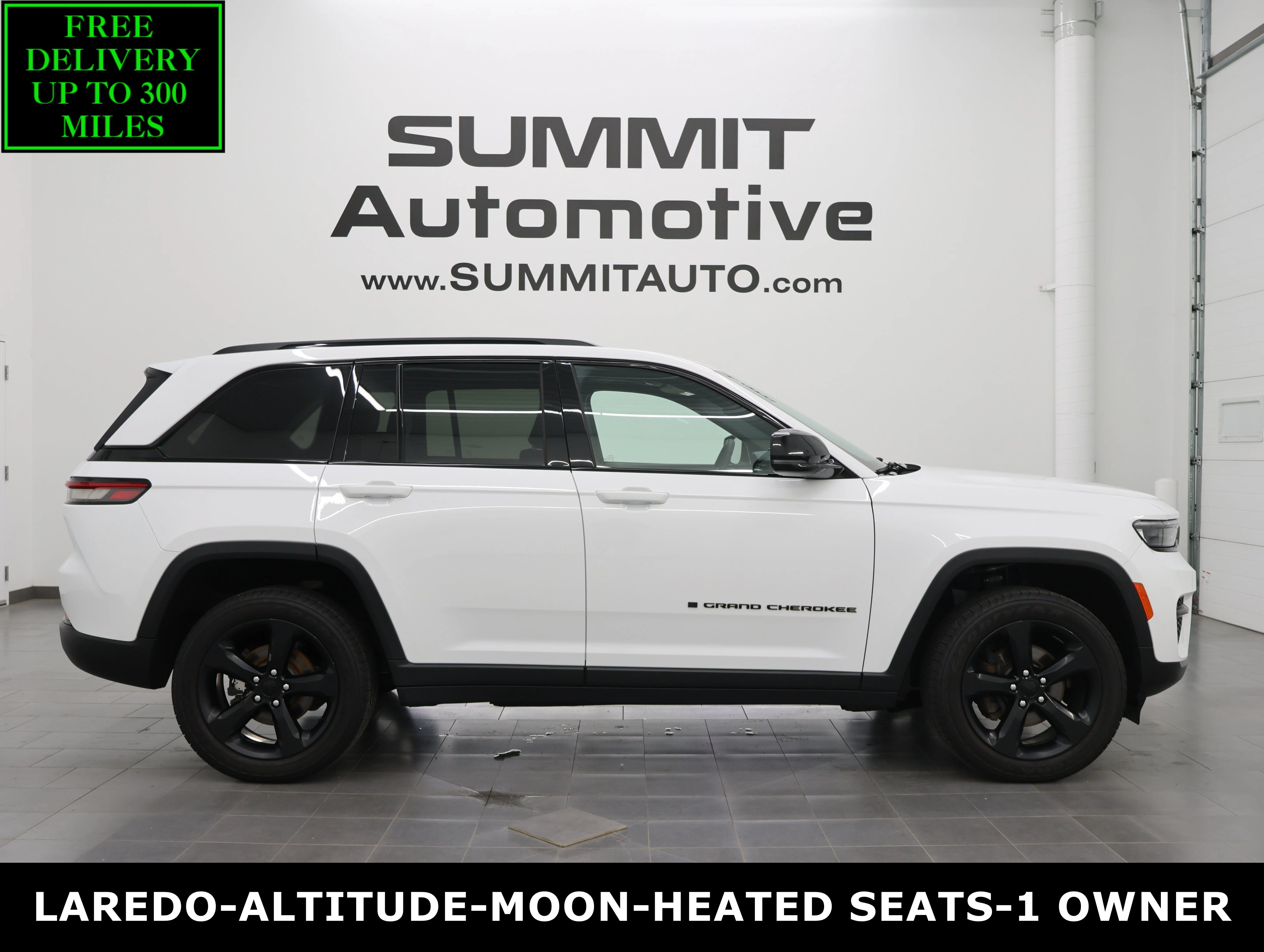 Used 2023 Bright White Clearcoat Jeep Altitude X image 1