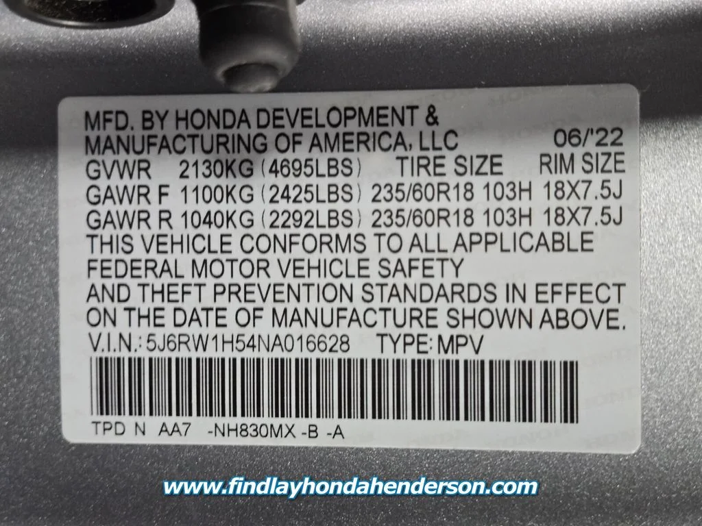 Certified Used 2022 Lunar Silver Metallic Honda EX image 14