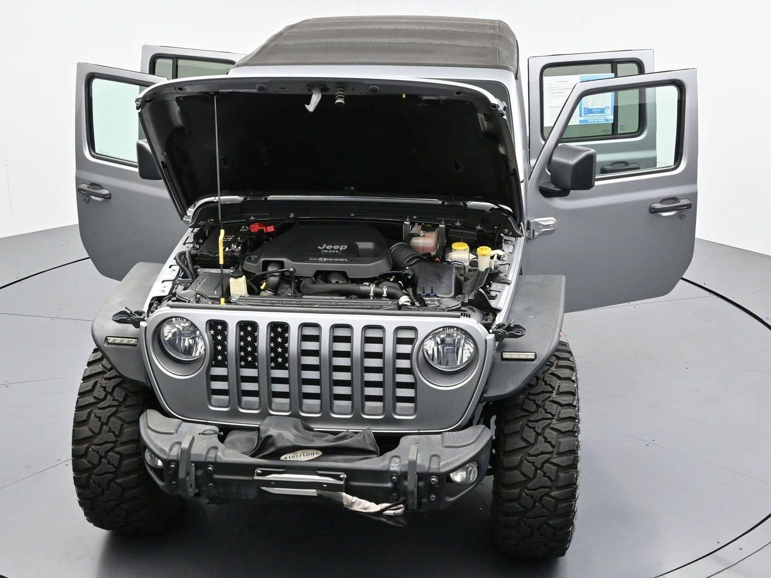 Used 2021 Billet Silver Metallic Clearcoat Jeep Unlimited Rubicon image 37
