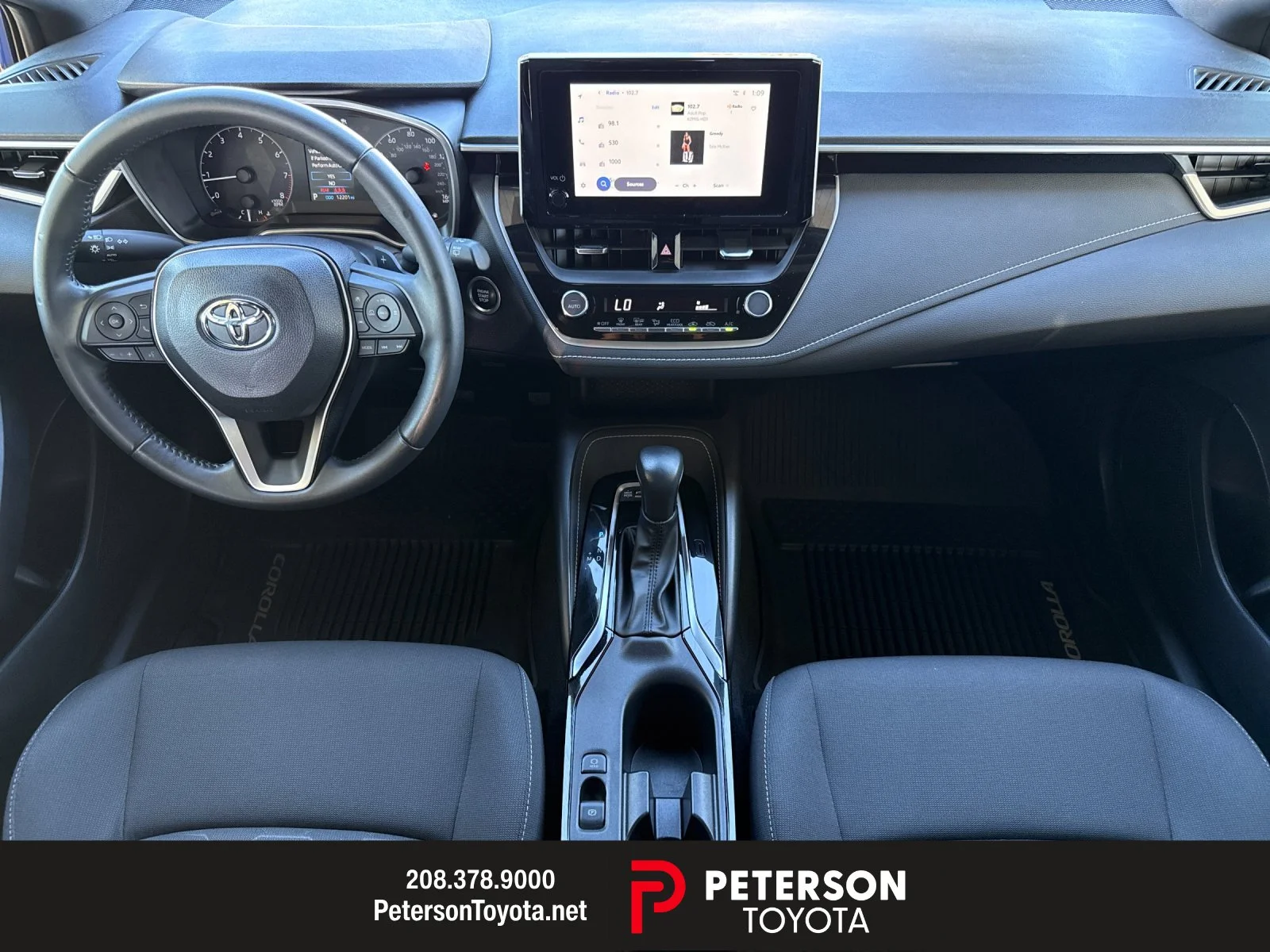 Used 2023 Blue Toyota SE image 12