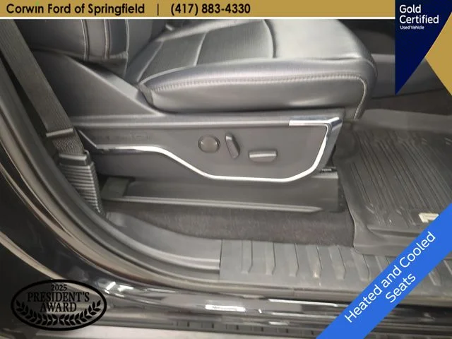Certified Used 2024 Agate Black Metallic Ford Lariat image 11
