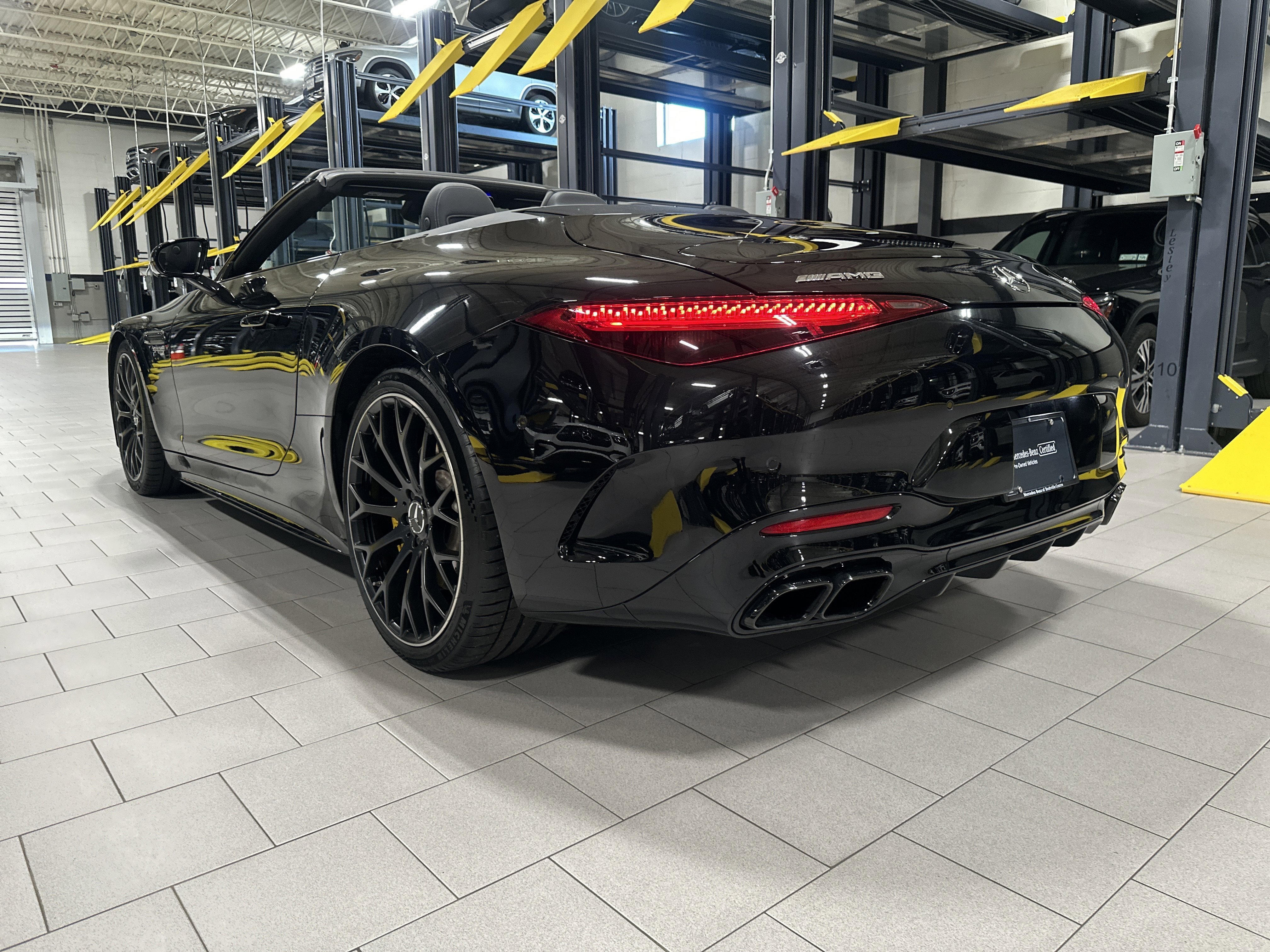 Certified Used 2022 Obsidian Black Metallic Mercedes-Benz AMG® SL 63 image 3