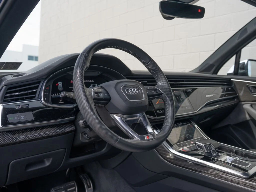 Used 2020 Blue Audi Premium Plus image 4