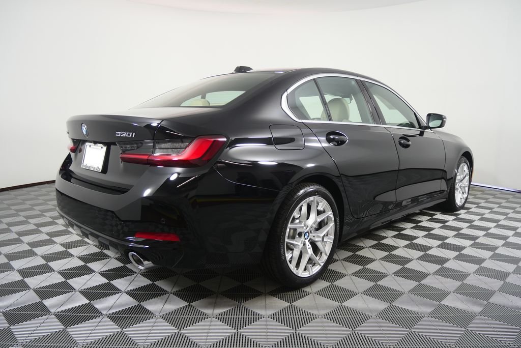 Certified Used 2025 Jet Black BMW 330i xDrive image 3