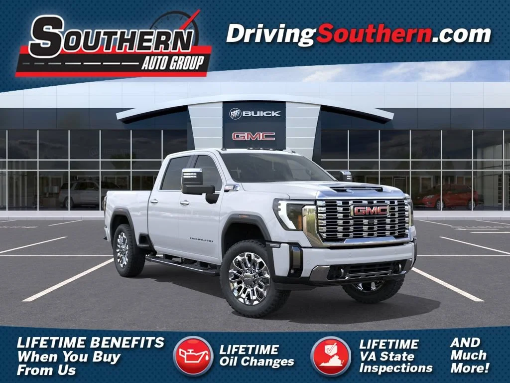 New 2026 Glacier White Tricoat GMC Denali image 1