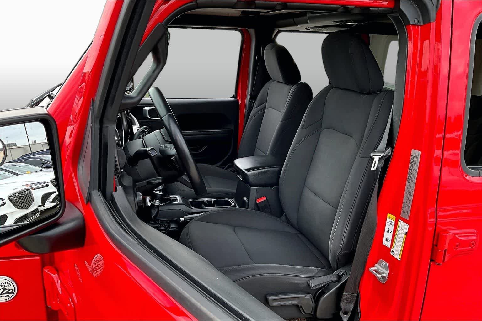 Used 2018 Firecracker Red Clearcoat Jeep Sport S image 8