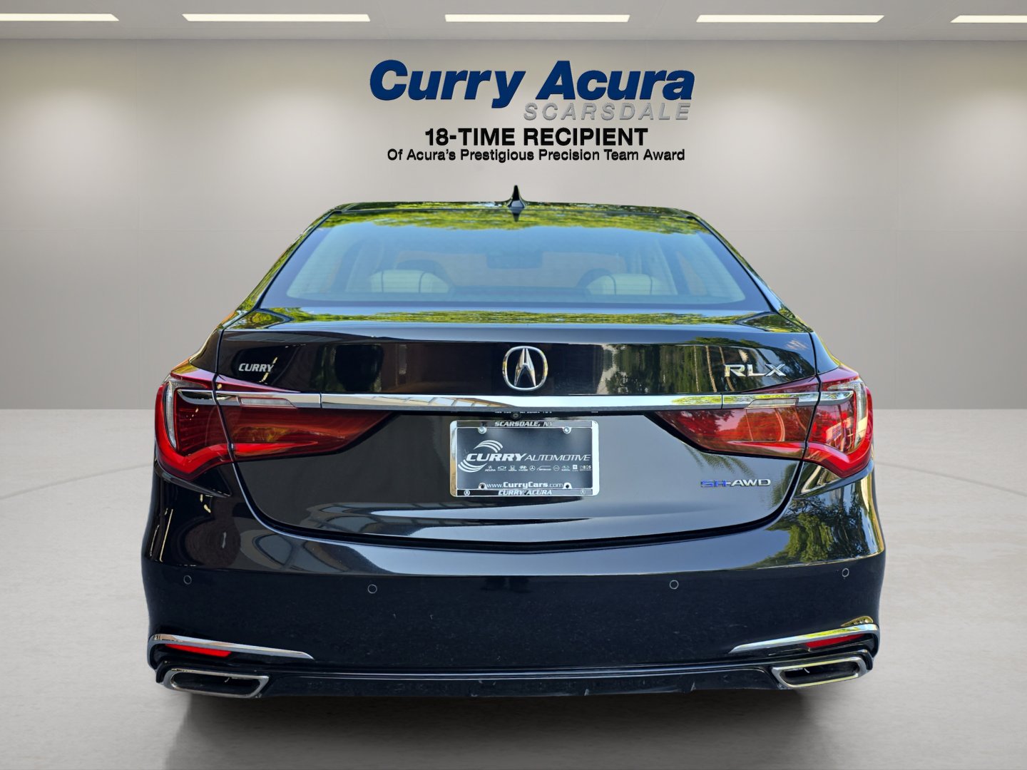 Used 2018 Black Acura SH-AWD Sport Hybrid w/Advance Pkg image 4