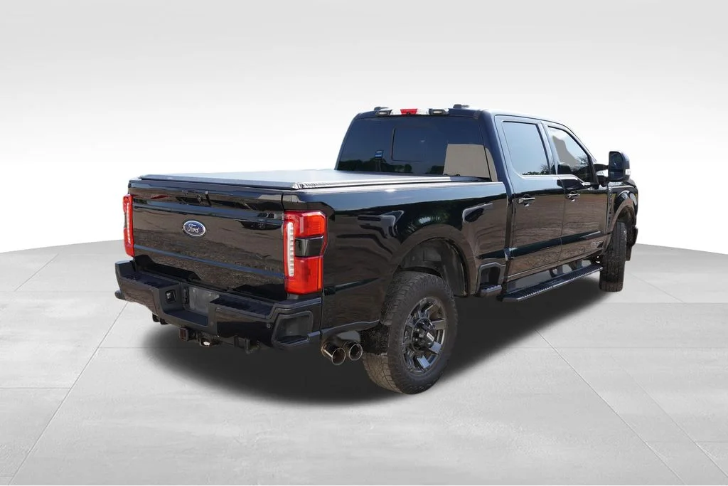 Used 2023 Agate Black Metallic Ford Lariat image 3