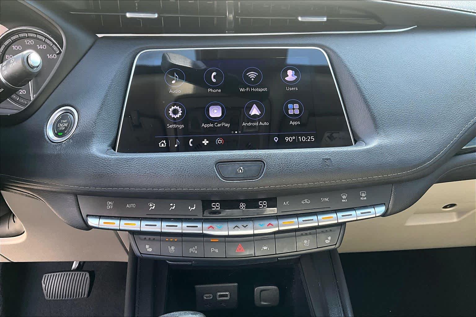Used 2019 Crystal White Tricoat Cadillac FWD Premium Luxury image 32