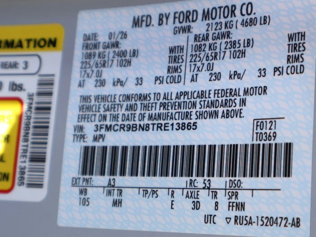New 2026 Space White Metallic Ford Big Bend® image 41