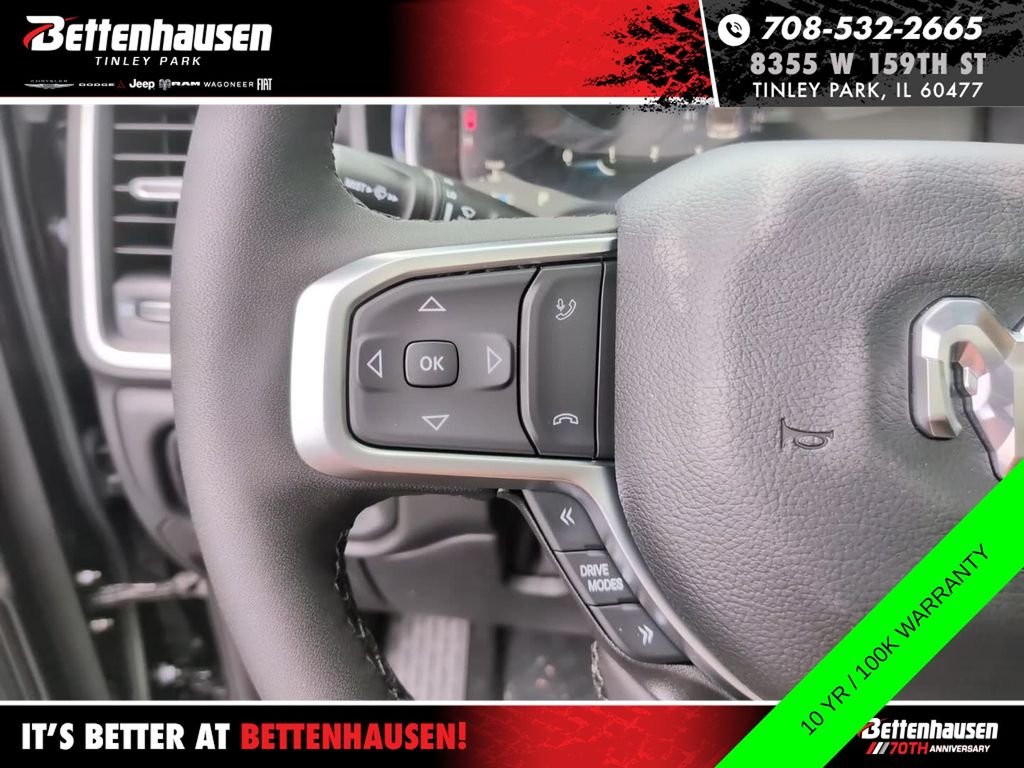 New 2026 Diamond Black Crystal Pearlcoat RAM Big Horn image 19