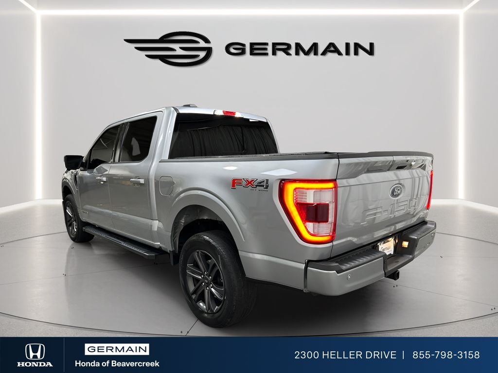 Used 2023 Iconic Silver Metallic Ford Lariat image 6