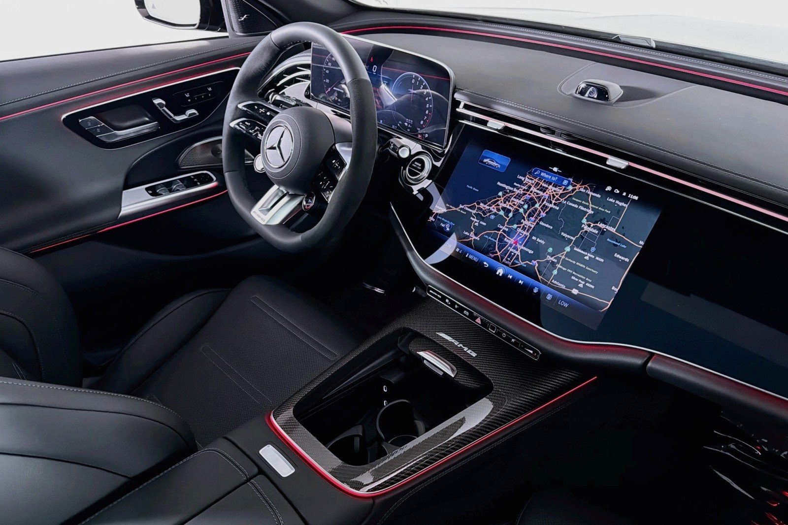 New 2027 MANUFAKTUR Alpine Grey Mercedes-Benz AMG® E 53 Hybrid Sedan image 15
